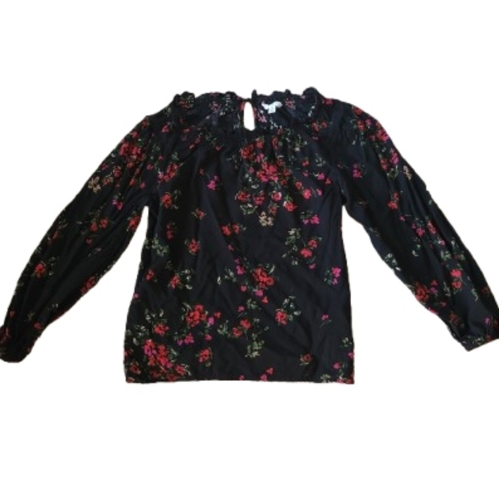 NWOT Time And Tru Floral Top